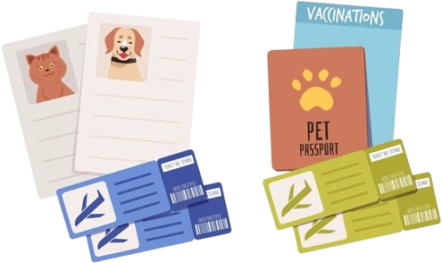 Pet passport and documents